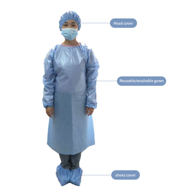 Protective Gowns Reusable Isolation Gown Set