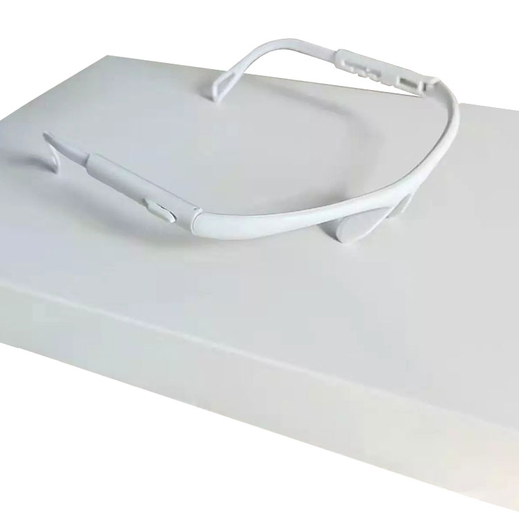 Face Shield With Plastic Glasses Frame