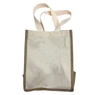 Cotton/Jute Junior Tote Bag