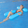 Inflatable Floating Pool Chair for Adult Portable Water Hammock Lounger Chair Swimming Lounge Rafts for Summer