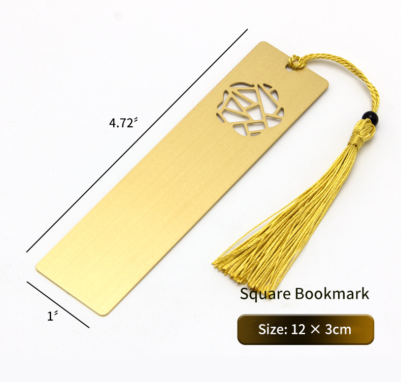 Small Metal Bookmark