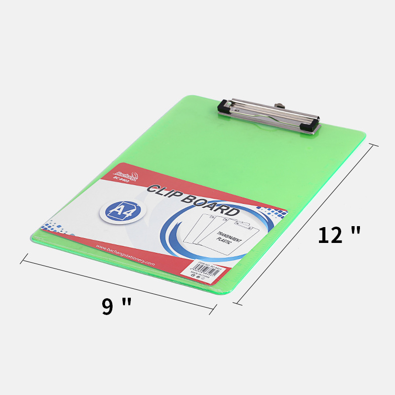 Acrylic A4 Letter Size Clipboard