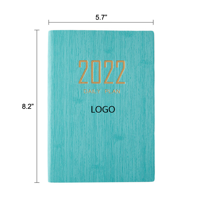 2022 Daily Organizer Planner Dated Planner to Achieve Goals A5 Soft Cover 8.2x5.7"
