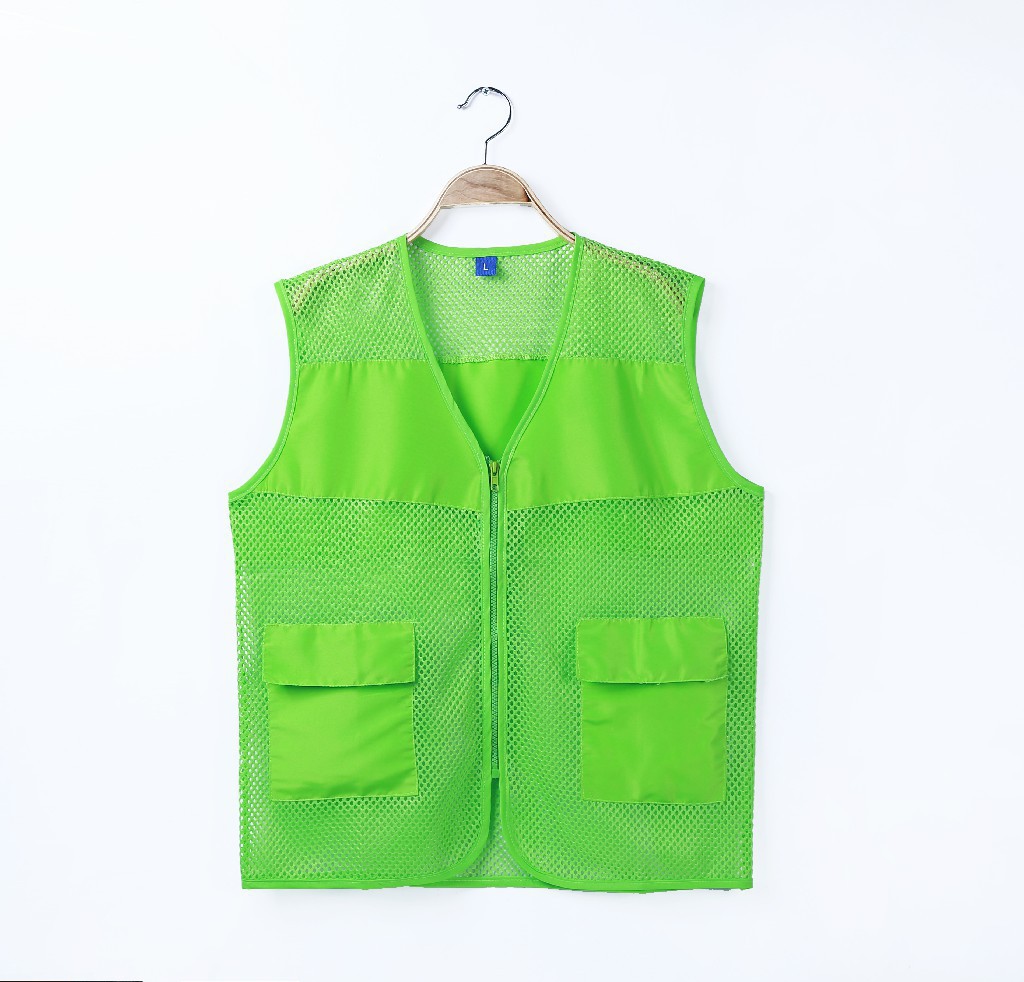 Supermarket Activity Multi Pockets Volunteer Work Waistcoat Vest