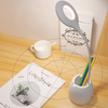Ring Flexible LED Rechargeable Table Lamp With Round Holder