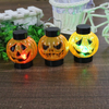 Battery Operated Light-Up Portable Pumpkin Lantern Decorative LED Lights Ornaments