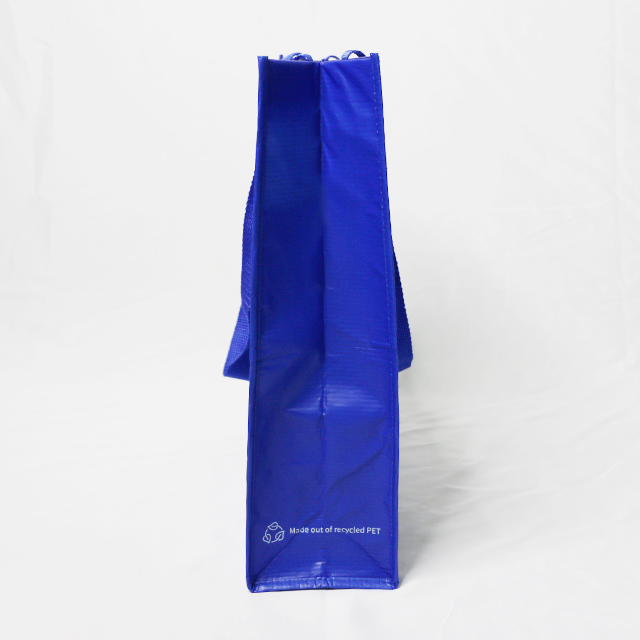 Environmental RPET Reusable Reinforced Handle Grocery Bags Heavy Duty Large Shopping Totes